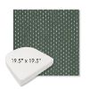 Picture of Royale Moss | 19.5" x 19.5" Boxed Contoured Rounded Back Wicker Chair Cushion - Sunbrella© Fabric