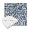 Picture of Sensibility Harbor | 19.5" x 19.5" Boxed Contoured Rounded Back Wicker Chair Cushion - Sunbrella© Fabric