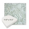 Picture of Sensibilty Spring | 19.5" x 19.5" Boxed Contoured Rounded Back Wicker Chair Cushion - Sunbrella© Fabric