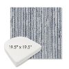 Picture of Tectonic Coastal | 19.5" x 19.5" Boxed Contoured Rounded Back Wicker Chair Cushion - Sunbrella© Fabric