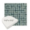 Picture of Toggle Splash | 19.5" x 19.5" Boxed Contoured Rounded Back Wicker Chair Cushion - Sunbrella© Fabric