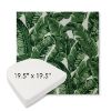 Picture of Tropics Jungle | 19.5" x 19.5" Boxed Contoured Rounded Back Wicker Chair Cushion - Sunbrella© Fabric
