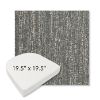 Picture of Vista Slate | 19.5" x 19.5" Boxed Contoured Rounded Back Wicker Chair Cushion - Sunbrella© Fabric