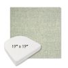 Picture of Chartres Mist | 19" x 19" Boxed Contoured Rounded Back Wicker Chair Cushion - Sunbrella© Fabric