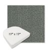 Picture of Dumont Spa | 19" x 19" Boxed Contoured Rounded Back Wicker Chair Cushion - Sunbrella© Fabric