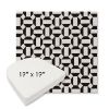 Picture of Hoopla Panda | 19" x 19" Boxed Contoured Rounded Back Wicker Chair Cushion - Sunbrella© Fabric