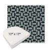 Picture of Hoopla Plume | 19" x 19" Boxed Contoured Rounded Back Wicker Chair Cushion - Sunbrella© Fabric
