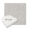 Picture of Improve Stucco | 19" x 19" Boxed Contoured Rounded Back Wicker Chair Cushion - Sunbrella© Fabric