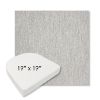 Picture of Pashmina Fog | 19" x 19" Boxed Contoured Rounded Back Wicker Chair Cushion - Sunbrella© Fabric
