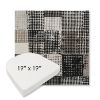 Picture of Pop Film | 19" x 19" Boxed Contoured Rounded Back Wicker Chair Cushion - Sunbrella© Fabric
