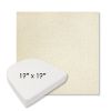 Picture of Posh Salt | 19" x 19" Boxed Contoured Rounded Back Wicker Chair Cushion - Sunbrella© Fabric