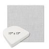 Picture of Replay Sea | 19" x 19" Boxed Contoured Rounded Back Wicker Chair Cushion - Sunbrella© Fabric