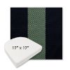 Picture of Rothko Mint Julep | 19" x 19" Boxed Contoured Rounded Back Wicker Chair Cushion - Sunbrella© Fabric