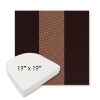Picture of Rothko Sangria | 19" x 19" Boxed Contoured Rounded Back Wicker Chair Cushion - Sunbrella© Fabric