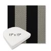 Picture of Rothko Stone Harbor | 19" x 19" Boxed Contoured Rounded Back Wicker Chair Cushion - Sunbrella© Fabric