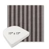 Picture of Sail Away Java | 19" x 19" Boxed Contoured Rounded Back Wicker Chair Cushion - Sunbrella© Fabric