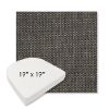 Picture of Tailored Smoke | 19" x 19" Boxed Contoured Rounded Back Wicker Chair Cushion - Sunbrella© Fabric