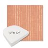 Picture of Trail Blush | 19" x 19" Boxed Contoured Rounded Back Wicker Chair Cushion - Sunbrella© Fabric