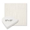 Picture of Adena Canvas | 20" x 20" Boxed Contoured Rounded Back Wicker Chair Cushion - Sunbrella© Fabric