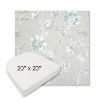 Picture of Ariana Dew | 20" x 20" Boxed Contoured Rounded Back Wicker Chair Cushion - Sunbrella© Fabric