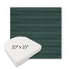 Picture of Boardwalk Coaster | 20" x 20" Boxed Contoured Rounded Back Wicker Chair Cushion - Sunbrella© Fabric