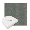 Picture of Dumont Spa | 20" x 20" Boxed Contoured Rounded Back Wicker Chair Cushion - Sunbrella© Fabric