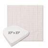 Picture of Kaia Linen | 20" x 20" Boxed Contoured Rounded Back Wicker Chair Cushion - Sunbrella© Fabric