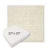 Picture of Piazza Vapor | 20" x 20" Boxed Contoured Rounded Back Wicker Chair Cushion - Sunbrella© Fabric