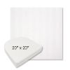 Picture of Switch Salt | 20" x 20" Boxed Contoured Rounded Back Wicker Chair Cushion - Sunbrella© Fabric