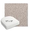 Picture of Eberly Linen | 18" x 18" Bullnose Contoured Rounded Back Wicker Chair Cushion - Sunbrella© Fabric