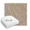 Picture of Improve Dune | 18" x 18" Bullnose Contoured Rounded Back Wicker Chair Cushion - Sunbrella© Fabric