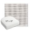 Picture of Rest Ink | 18" x 18" Bullnose Contoured Rounded Back Wicker Chair Cushion - Sunbrella© Fabric
