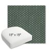 Picture of Royale Moss | 18" x 18" Bullnose Contoured Rounded Back Wicker Chair Cushion - Sunbrella© Fabric