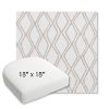 Picture of Voyage Dune | 18" x 18" Bullnose Contoured Rounded Back Wicker Chair Cushion - Sunbrella© Fabric