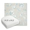 Picture of Ariana Dew | 19.5" x 19.5" Bullnose Contoured Rounded Back Wicker Chair Cushion - Sunbrella© Fabric