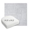 Picture of Boro Elegance | 19.5" x 19.5" Bullnose Contoured Rounded Back Wicker Chair Cushion - Sunbrella© Fabric