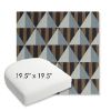 Picture of Buoy Cape Cod | 19.5" x 19.5" Bullnose Contoured Rounded Back Wicker Chair Cushion - Sunbrella© Fabric