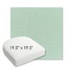 Picture of Canvas Spa | 19.5" x 19.5" Bullnose Contoured Rounded Back Wicker Chair Cushion - Sunbrella© Fabric
