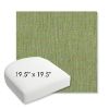Picture of Cassava Spring | 19.5" x 19.5" Bullnose Contoured Rounded Back Wicker Chair Cushion - Sunbrella© Fabric