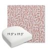Picture of Eberly Clay | 19.5" x 19.5" Bullnose Contoured Rounded Back Wicker Chair Cushion - Sunbrella© Fabric