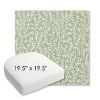 Picture of Eberly Spring | 19.5" x 19.5" Bullnose Contoured Rounded Back Wicker Chair Cushion - Sunbrella© Fabric
