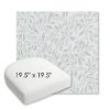 Picture of Exquisite Mist | 19.5" x 19.5" Bullnose Contoured Rounded Back Wicker Chair Cushion - Sunbrella© Fabric