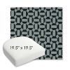 Picture of Hoopla Plume | 19.5" x 19.5" Bullnose Contoured Rounded Back Wicker Chair Cushion - Sunbrella© Fabric