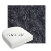 Picture of Palma Bahama | 19.5" x 19.5" Bullnose Contoured Rounded Back Wicker Chair Cushion - Sunbrella© Fabric