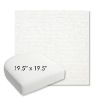 Picture of Platform Salt | 19.5" x 19.5" Bullnose Contoured Rounded Back Wicker Chair Cushion - Sunbrella© Fabric