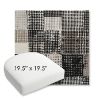 Picture of Pop Film | 19.5" x 19.5" Bullnose Contoured Rounded Back Wicker Chair Cushion - Sunbrella© Fabric