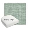 Picture of Tailored Spa | 19.5" x 19.5" Bullnose Contoured Rounded Back Wicker Chair Cushion - Sunbrella© Fabric