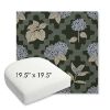 Picture of Trellis Topiary | 19.5" x 19.5" Bullnose Contoured Rounded Back Wicker Chair Cushion - Sunbrella© Fabric