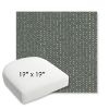 Picture of Dumont Spa | 19" x 19" Bullnose Contoured Rounded Back Wicker Chair Cushion - Sunbrella© Fabric