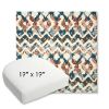Picture of Inga Boho | 19" x 19" Bullnose Contoured Rounded Back Wicker Chair Cushion - Sunbrella© Fabric